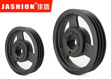 SPZ型3槽皮帶輪歐標(biāo)錐套式皮帶輪